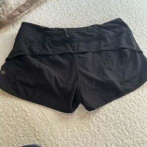 Women’s lululemon speed shorts